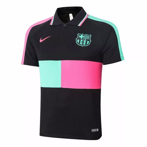 Polo Football Barcelone 2020-21 Noir Rose